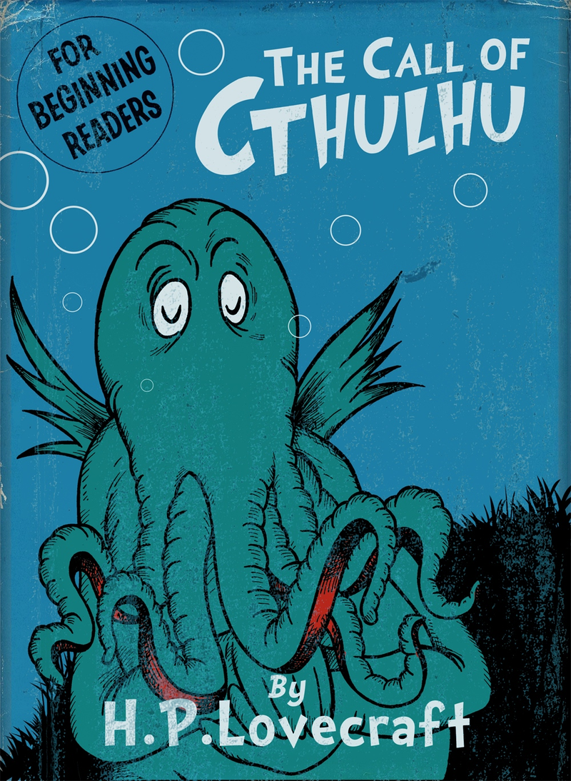 Illustration for article titled What if Dr. Seuss wrote The Call of Cthulhu? (UPDATED)